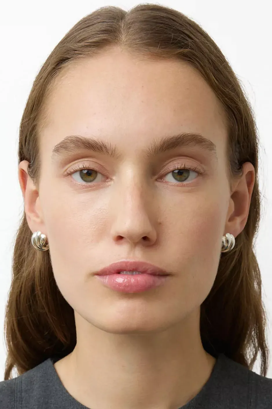The Magda Earrings Silver^LIÈ STUDIO New
