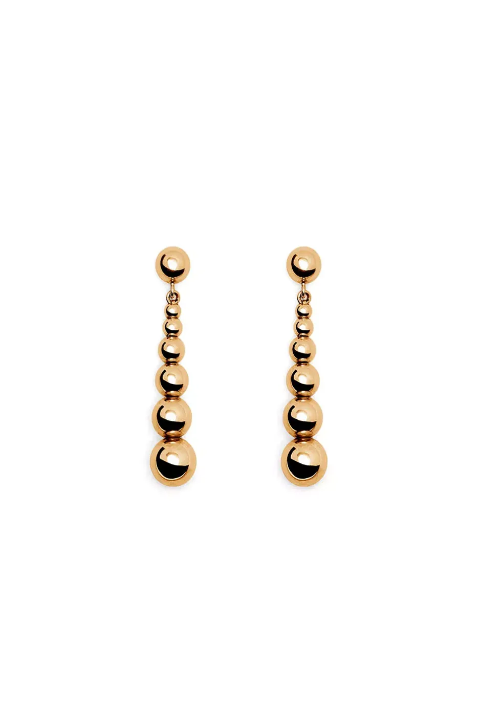 The Rebecca Earrings Gold^LIÈ STUDIO Clearance