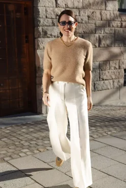Trine Knit Tee Nature^CARMA COLLECTION Hot