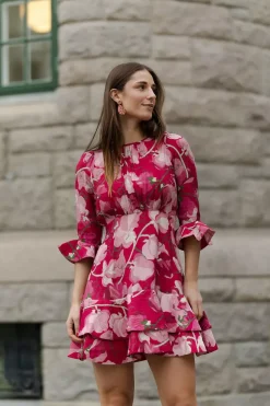 Viscose Mini Dress Amour^BY TIMO Discount