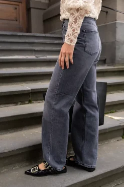 Wide Leg Denim Light Grey^DAGMAR Best