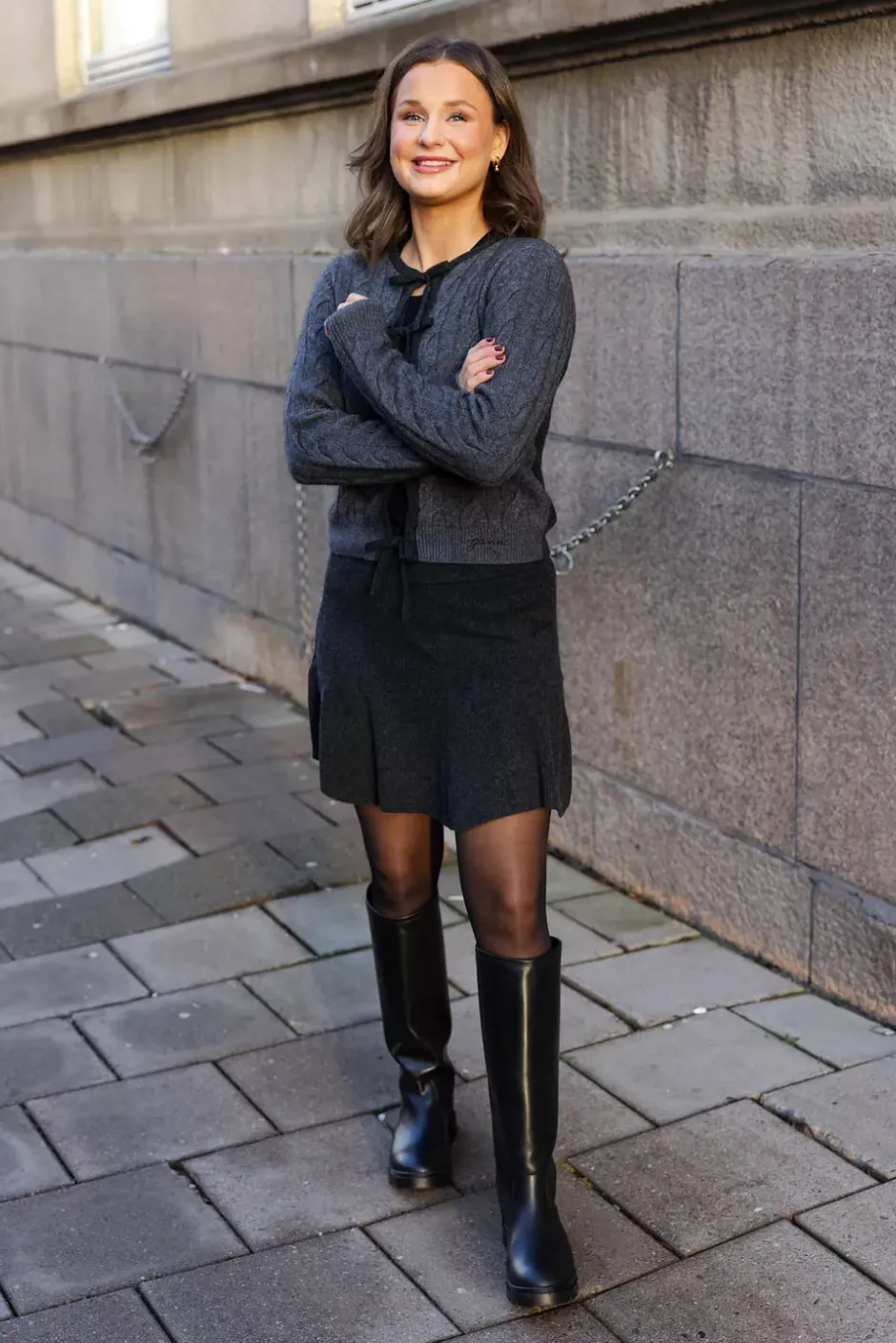 Zip Biker Fur High Runner Black^HELENE WESTBYE Best